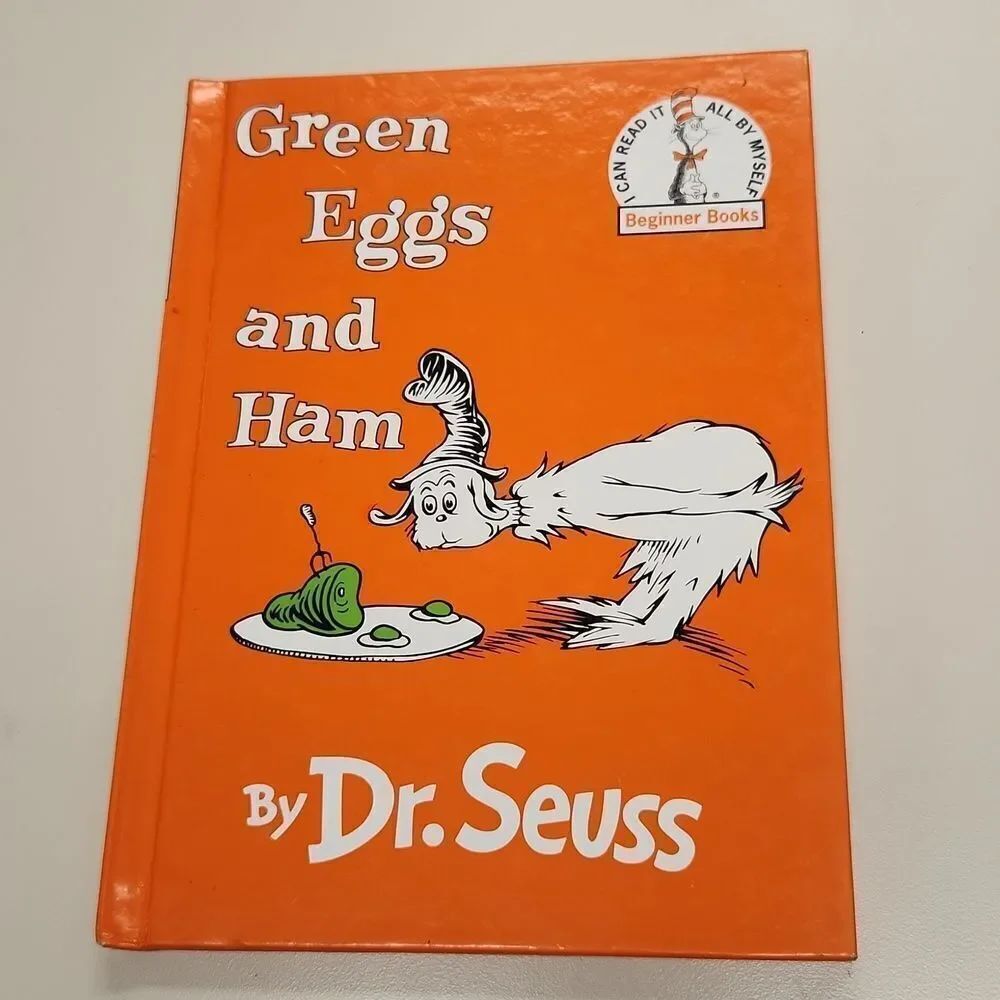 Dr. Seuss Green Eggs and Ham 1988 Book